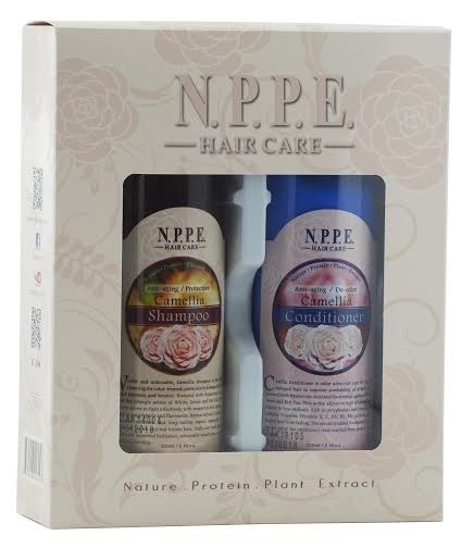 Kit Shampoo e Condicionador Camellia para os cabelos vermelhos