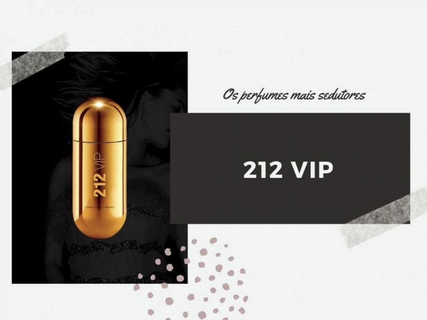 O perfume 212 VIP feminino é um dos mais sedutores