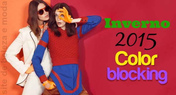 Inverno 2015 Color blocking