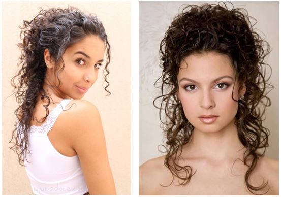 Opções incríveis de penteados para cabelos cacheados - Site de Beleza e Moda