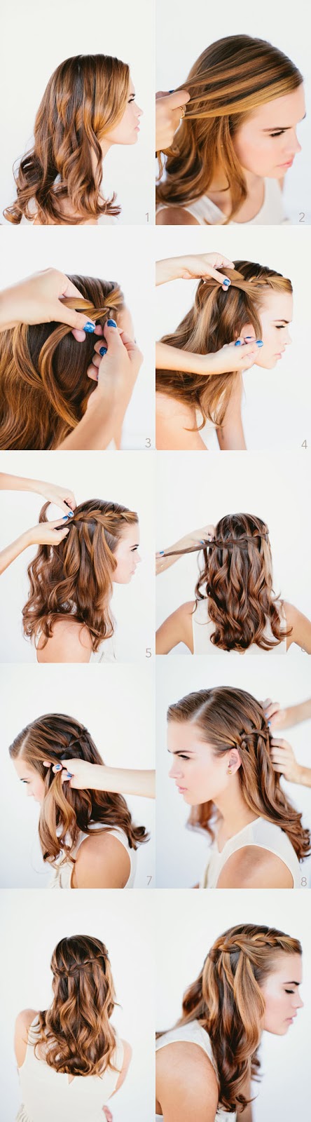 10 penteados bonitos que você pode fazer em 10 minutos - Site de Beleza e  Moda