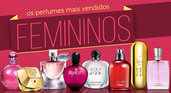 Os 10 perfumes femininos mais vendidos atualmente