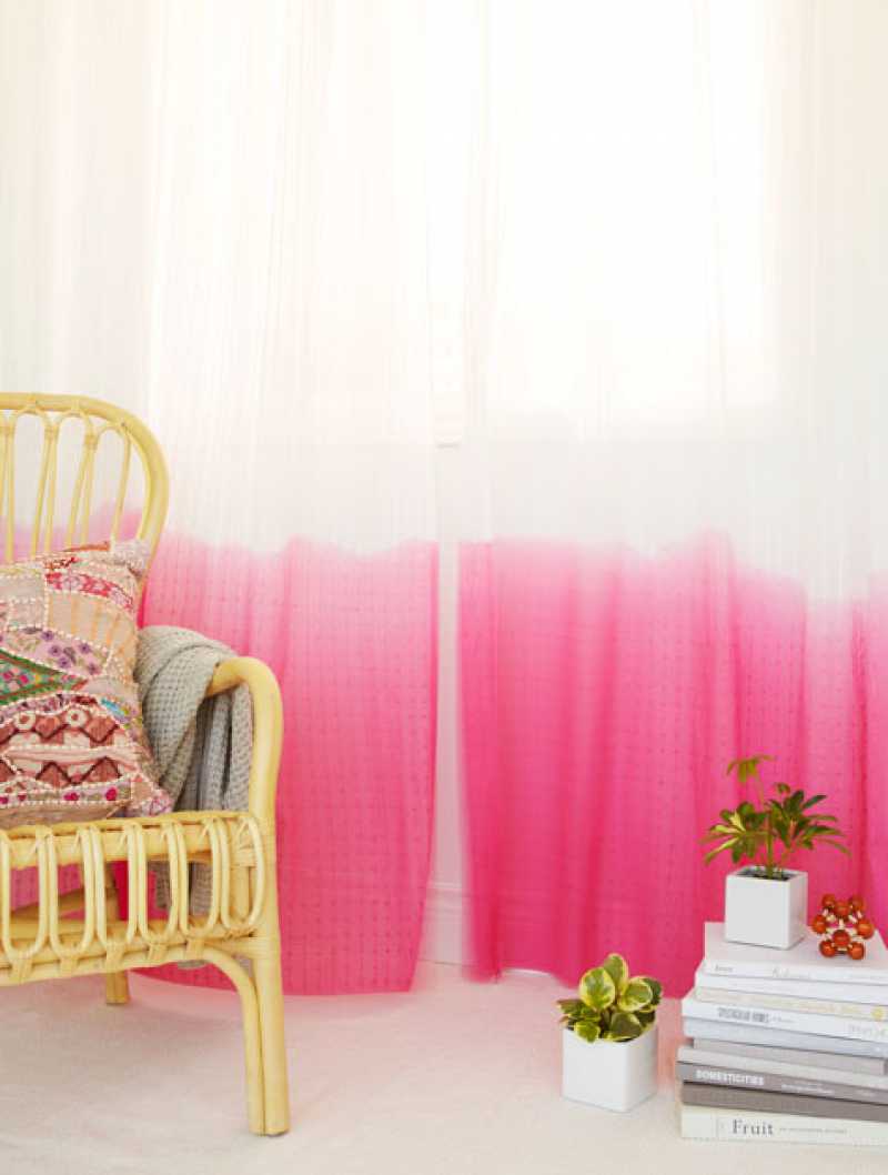 decoração com cortina