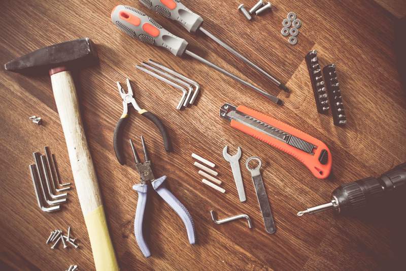ferramentas para reparos domésticos