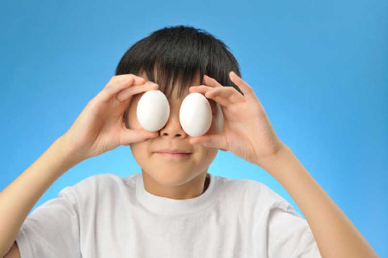 Ovos são excelentes para visão