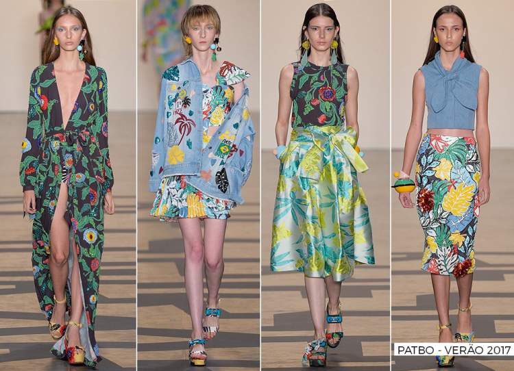 Estampa Floral é uma das tendências da moda verão 2017