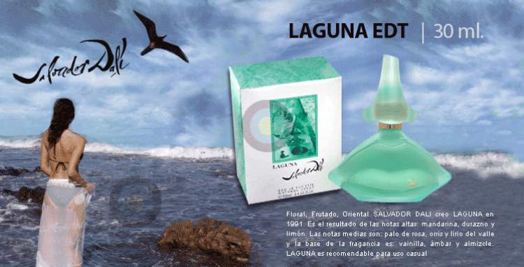Laguna, Salvador Dalí é um dos melhores perfumes femininos para o dia a dia