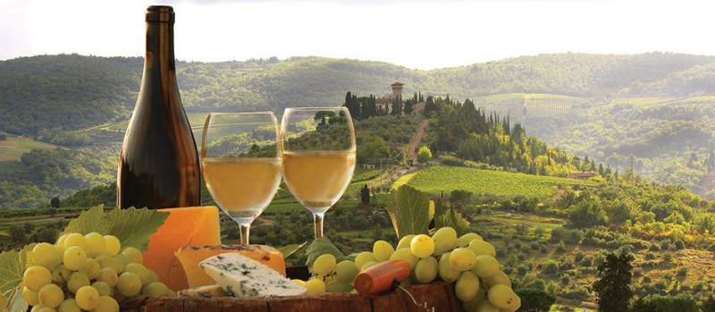 Toscana na Itália é um lugar maravilhoso para viagem a dois