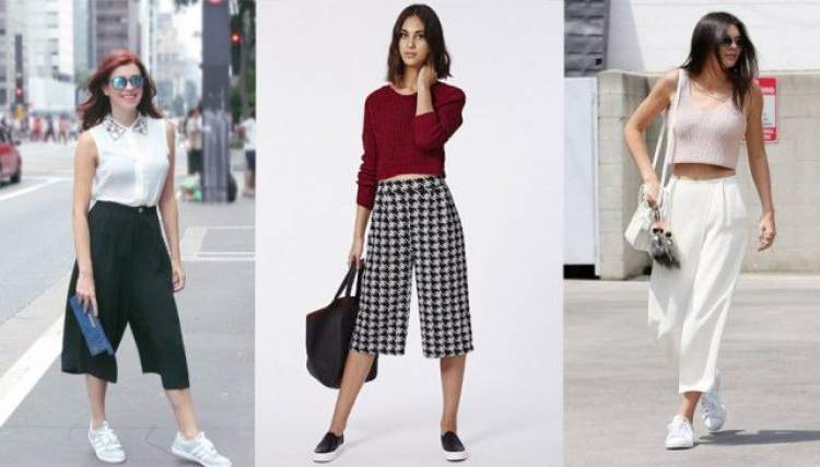 Calça Pantacourt é uma tendência da moda verão 2017