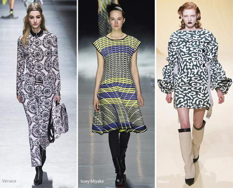 tendência psicodélica entre as tendências da moda inverno 2017