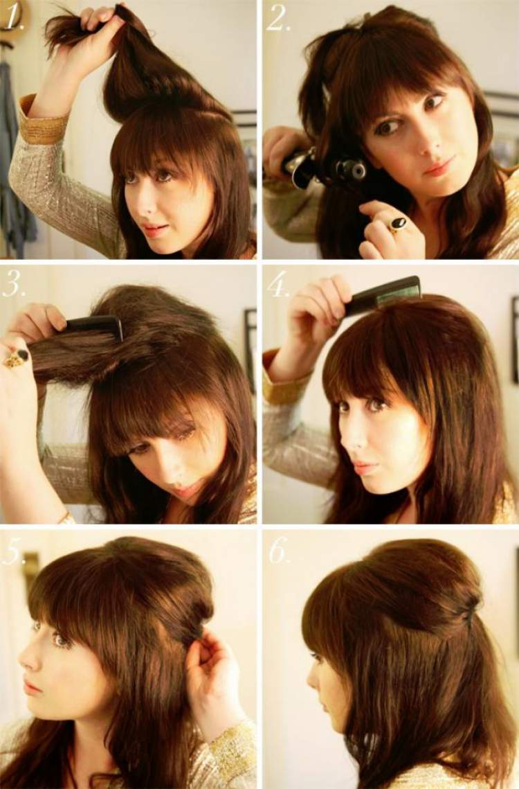 22 penteados que você pode fazer em apenas 5 Minutos - Site de Beleza e Moda
