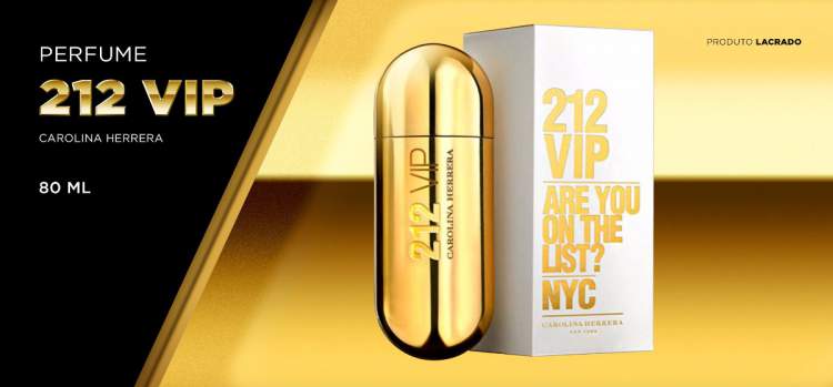 212 VIP é um dos perfumes femininos mais sedutores do mundo