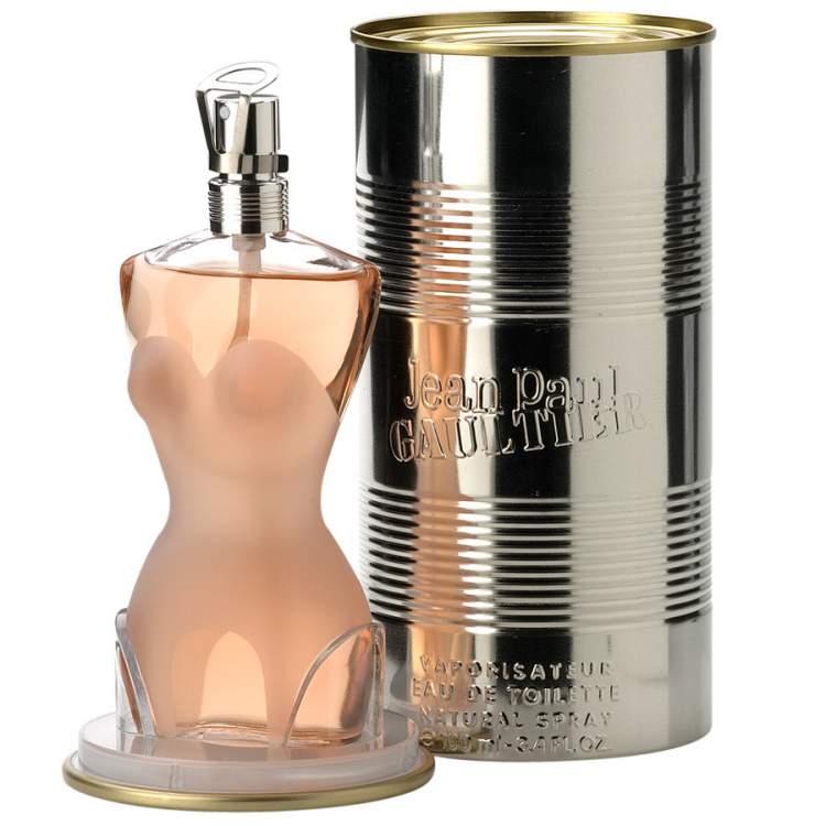 Classique, de Jean Paul Gaultier é um dos perfumes lindos para colecionar
