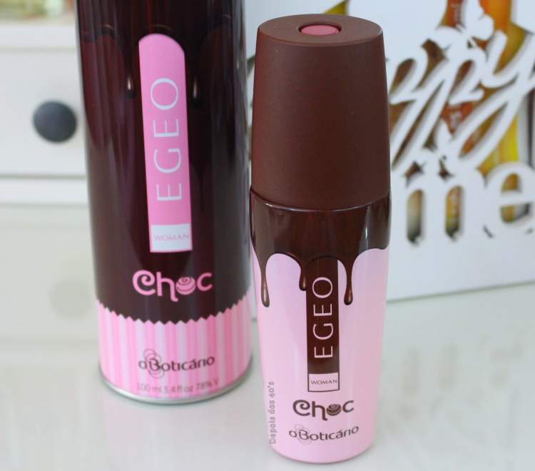 Egeo Choc de O Boticário é um dos perfumes femininos com notas de chocolate que irão te deixar cheirosa e sexy