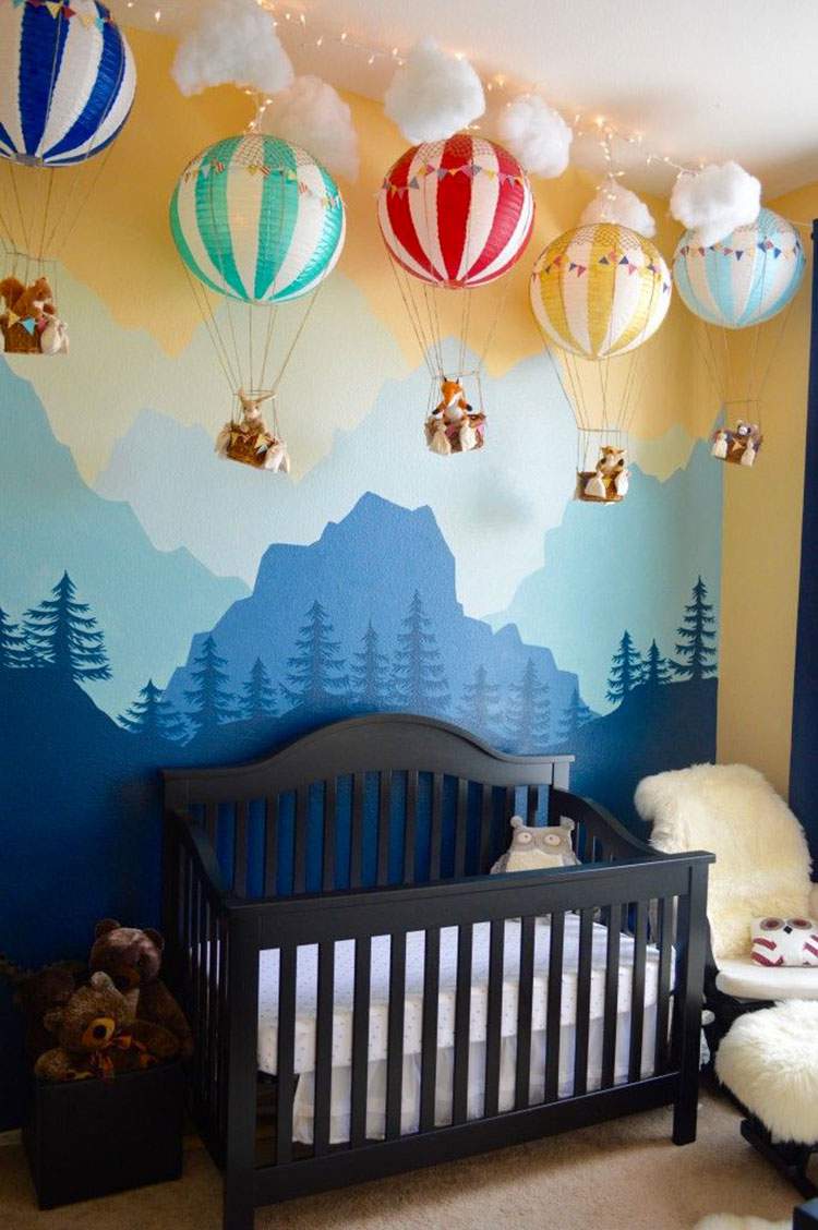 Modelo de decoração do quarto do bebê: 28 ideias lindas para você se inspirar