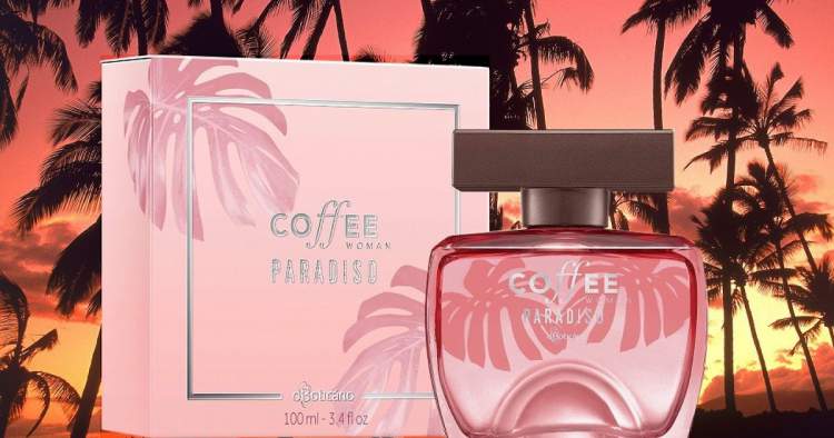 Coffee Woman Paradiso é um dos melhores perfumes para dar de presente no Natal