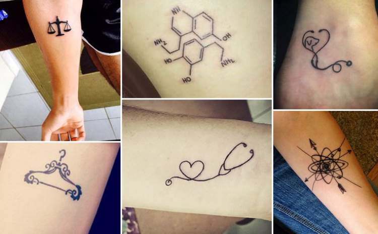 Fotos de tatuagens pequenas e delicadas