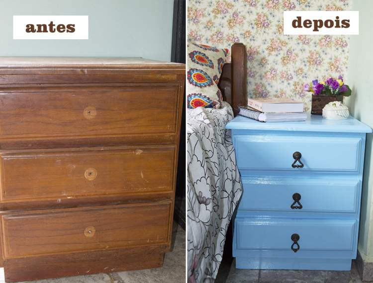 Restaure os móveis antigos para economizar na decoração
