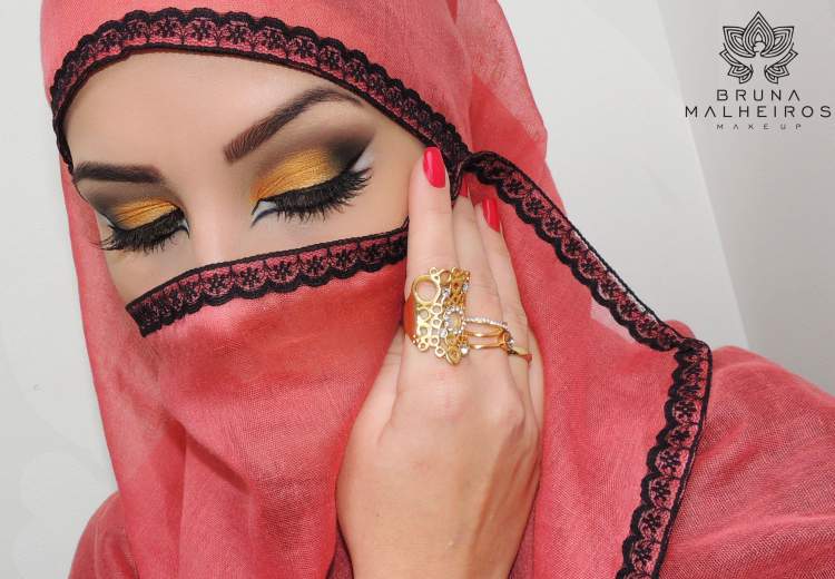 Tutorial de maquiagem árabe