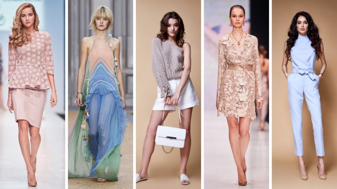 Looks em tons pastéis estão entre as principais tendências da moda primavera /verão 2019