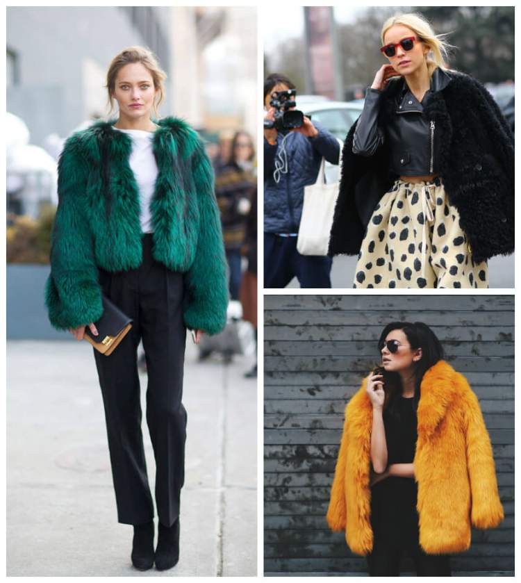 O Casaco Fake Fur é uma das peças da moda inverno 2018 para incluir na lista de desejos