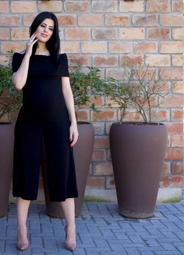Mulher grávida pode usar calça pantacourt