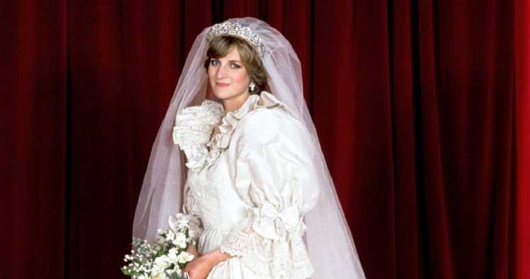 Vestido de noiva da princesa Diana