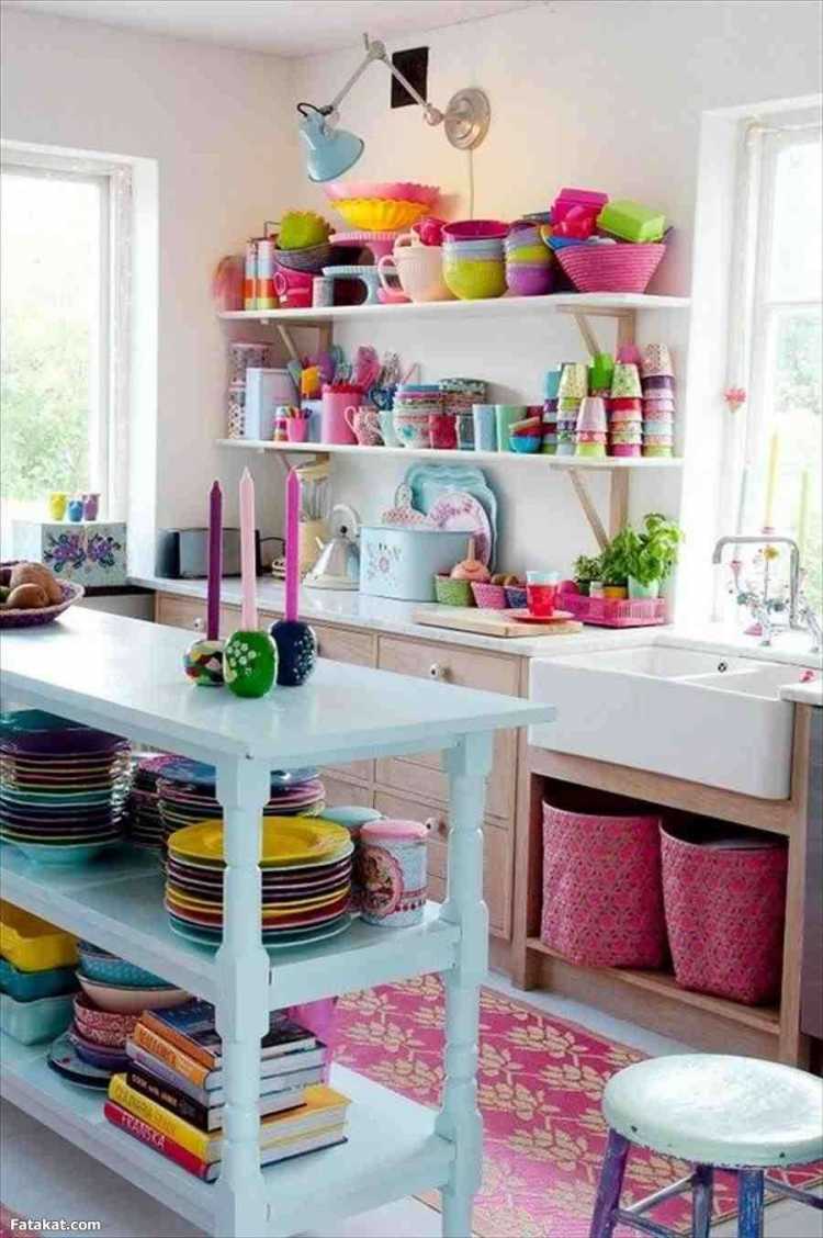 Cores para decorar uma cozinha pequena