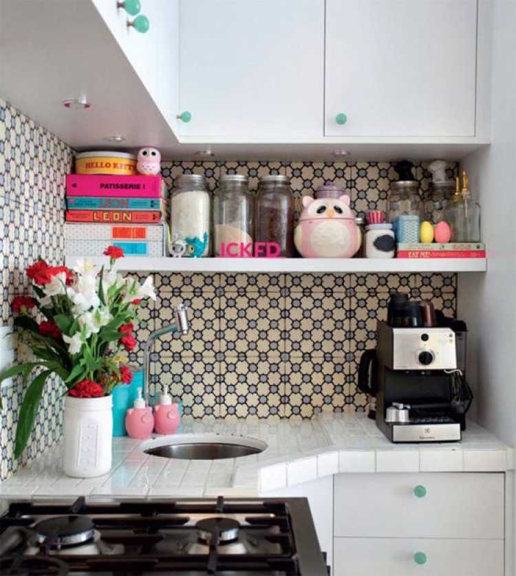 Expresión Blanco Anciano 25 ideias e regras para decorar uma cozinha pequena