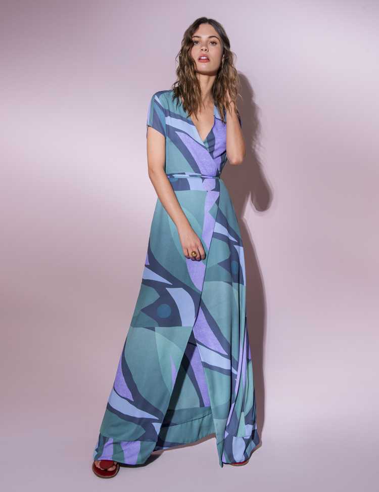Wrap Dress é aposta da moda verão 2019