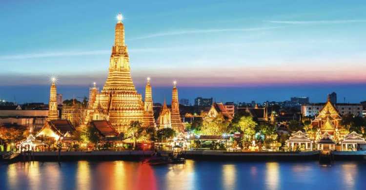 Bangkok na Tailândia é um dos destinos baratos para Réveillon 2019