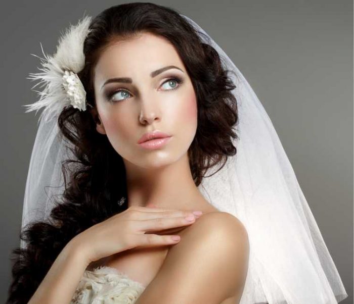 Maquiagem para noiva com véu