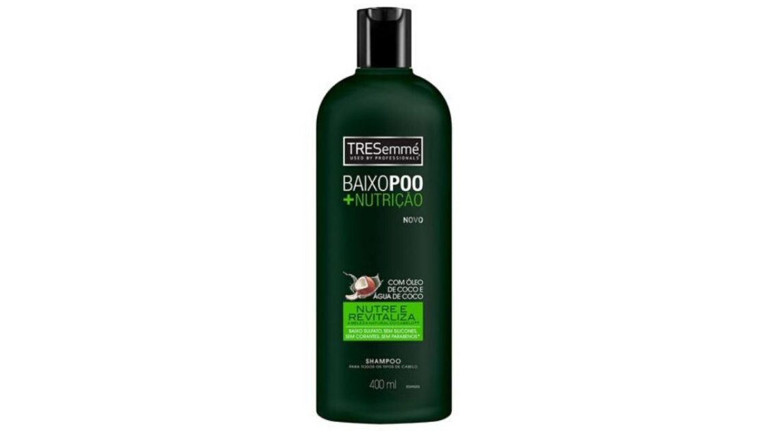 TRESEMMÉ Shampoo Baixo Poo + Nutrição